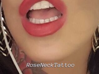 RoseNeckTattoo